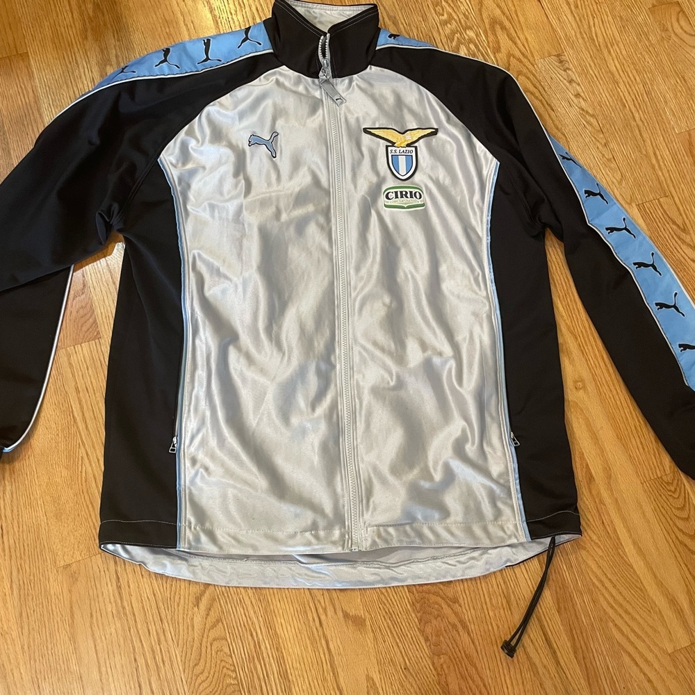 Puma Cirio Lazio Historical 90sCollection VintageTrack Jacket XL Soccer Football